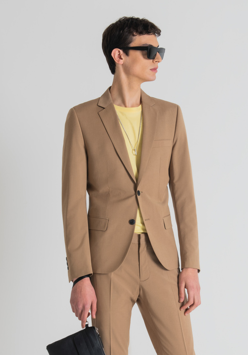 “BONNIE” SLIM-FIT JACKET IN A SOFT-TOUCH FABRIC - Private Sale 30% OFF | Antony Morato Online Shop