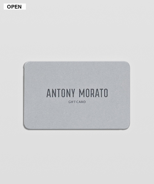 Gift Card Open - Gift Card | Antony Morato Online Shop