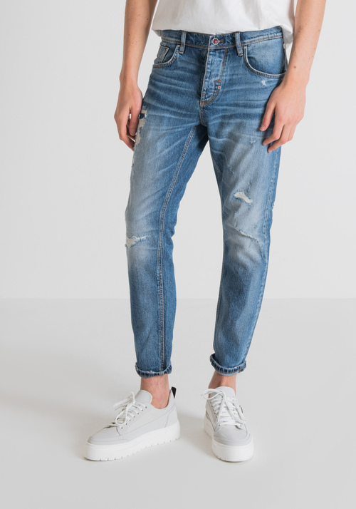 JEANS SLIM FIT “ARGON” IN COMFORT DENIM - Jeans Slim Fit Uomo | Antony Morato Online Shop