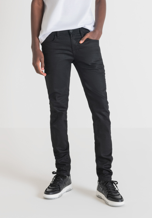 "OZZY" TAPERED JEANS IN STRETCH DENIM - Carry Over | Antony Morato Online Shop