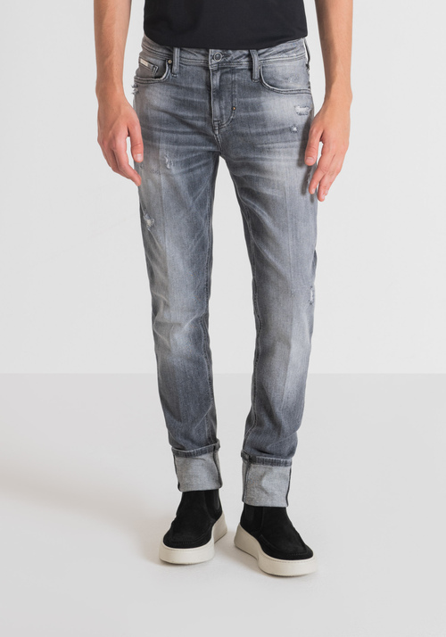 “PAUL” SUPER SKINNY-FIT RECYCLED DENIM JEANS - Carry Over | Antony Morato Online Shop