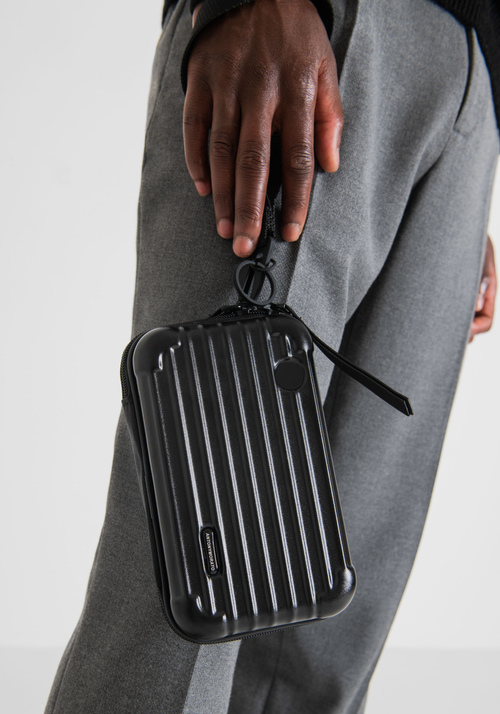 SOLID-COLOUR RIGID POUCH - Men's Handbags | Antony Morato Online Shop