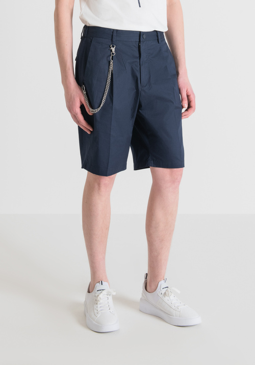 COMFORT-FIT SHORTS WITH PLEATS - Men's Shorts | Antony Morato Online Shop