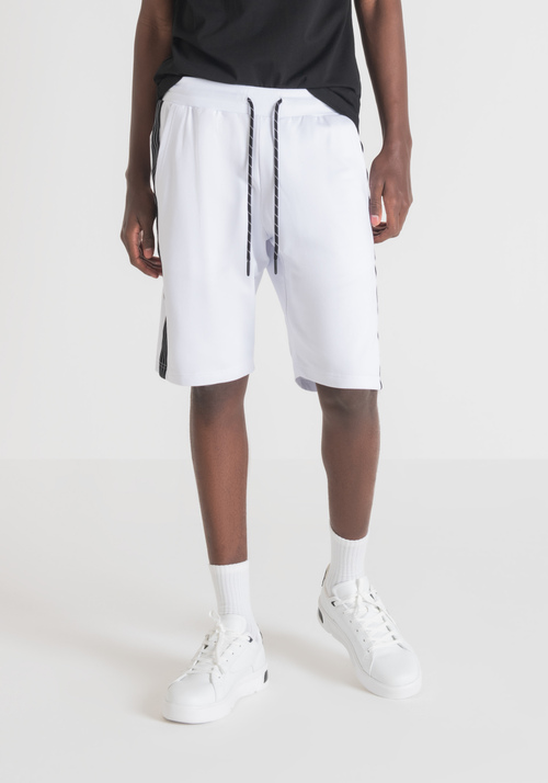 REGULAR-FIT FLEECE SHORTS - Men's Shorts | Antony Morato Online Shop