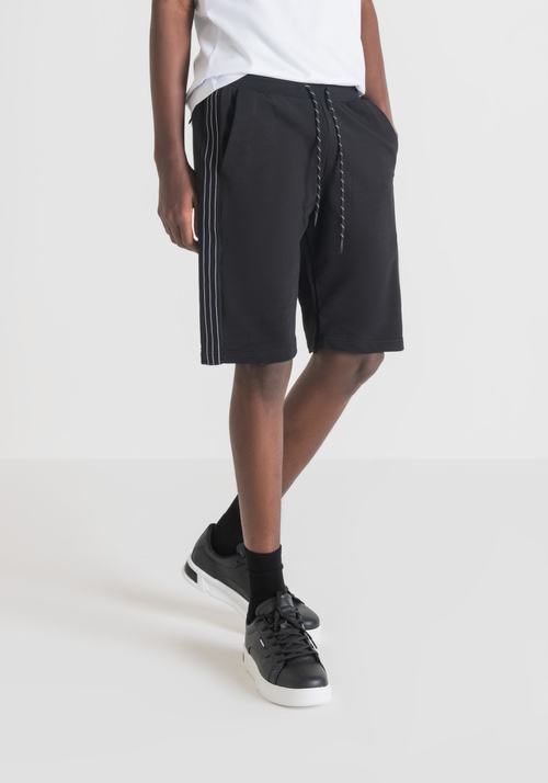 REGULAR-FIT FLEECE SHORTS - Men's Shorts | Antony Morato Online Shop
