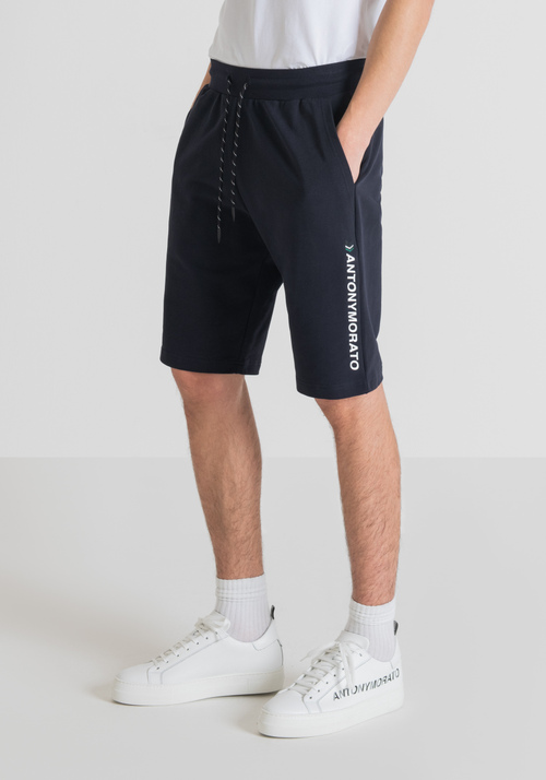 REGULAR-FIT SHORTS IN STRETCH COTTON - Leisure Outfit | Antony Morato Online Shop