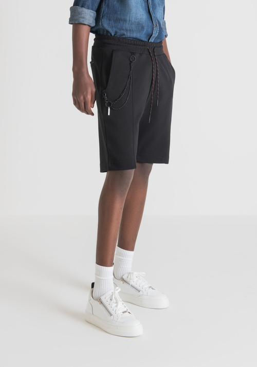 SHORT REGULAR FIT DE COULEUR UNIE - Shorts | Antony Morato Online Shop