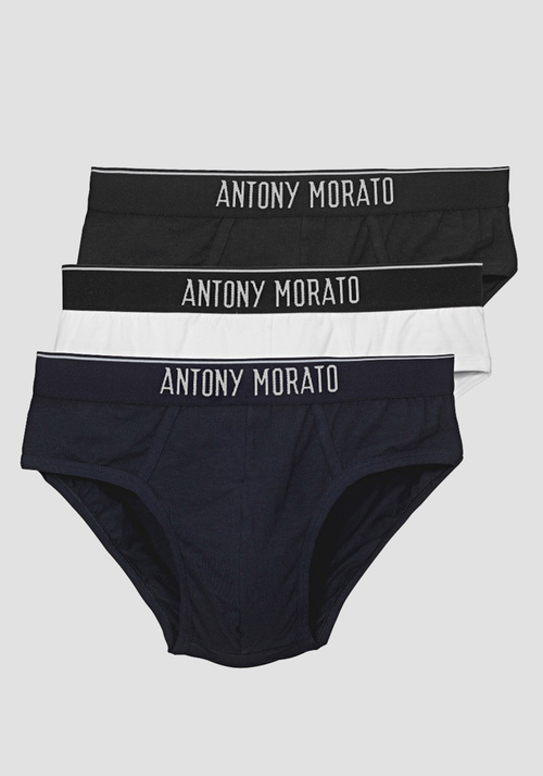 PACK OF 3 BRIEFS IN AN ARRAY OF COLOUR - Men's Underwear | Antony Morato Online Shop