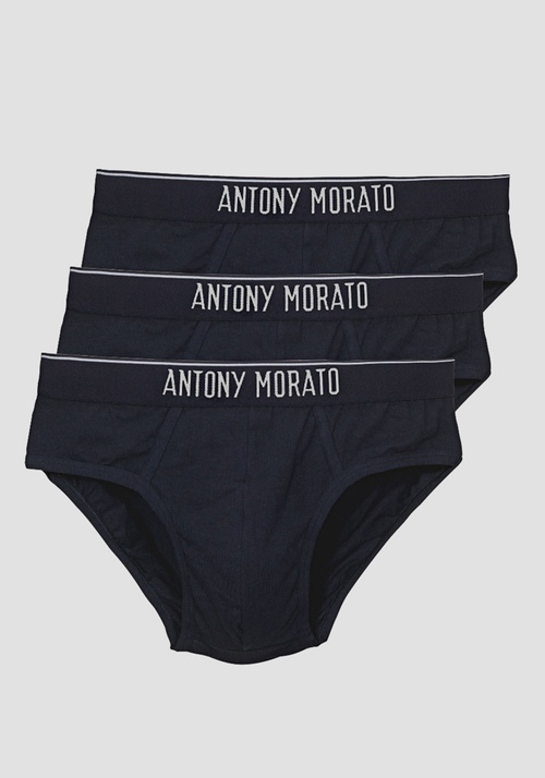 PACK OF 3 PLAIN BRIEFS - Men's Underwear | Antony Morato Online Shop