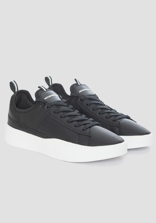 “KEITH” LOW-TOP SNEAKER IN FAUX LEATHER - Carry Over | Antony Morato Online Shop