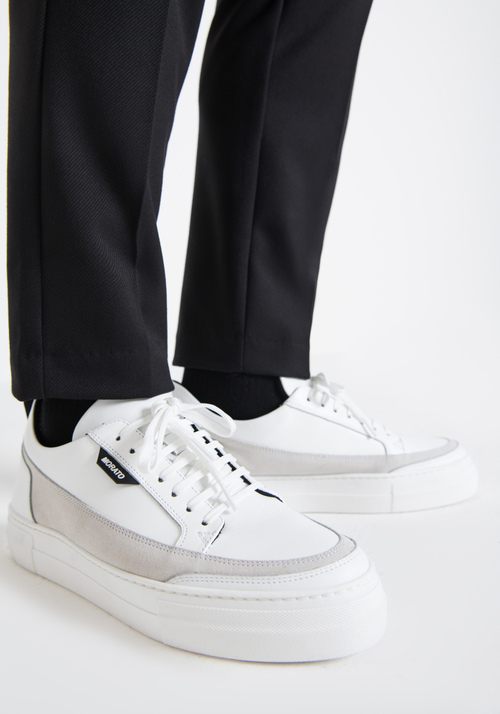 SNEAKERS „FLINT“ AUS LEDER - Sneakers | Antony Morato Online Shop