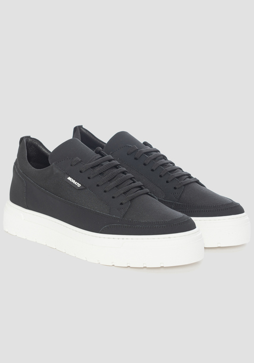 “FLINT” SNEAKER IN RECYCLED FABRIC AND NUBUCK - Sale | Antony Morato Online Shop