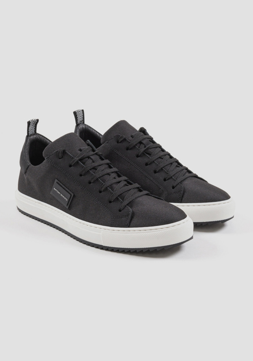 “METAL” SNEAKER IN RECYCLED NUBUCK - Care For Future | Antony Morato Online Shop