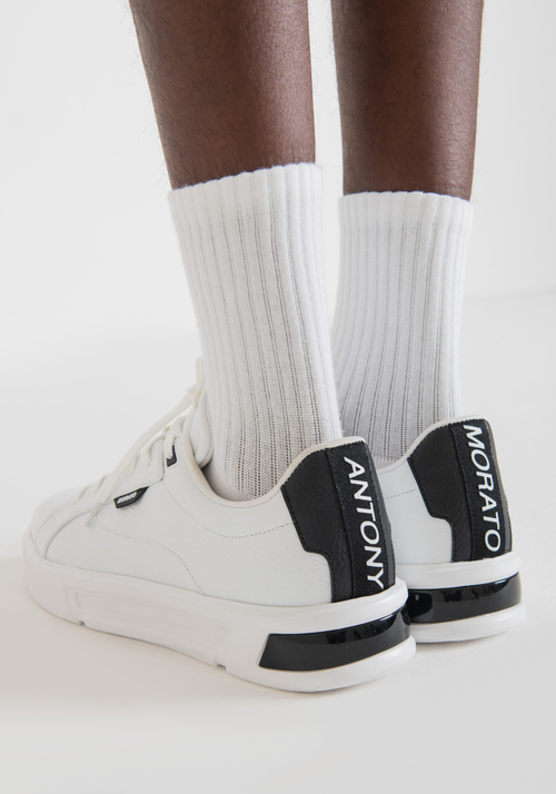 “STAGE” SNEAKER IN FAUX LEATHER - Men's Sneakers | Antony Morato Online Shop