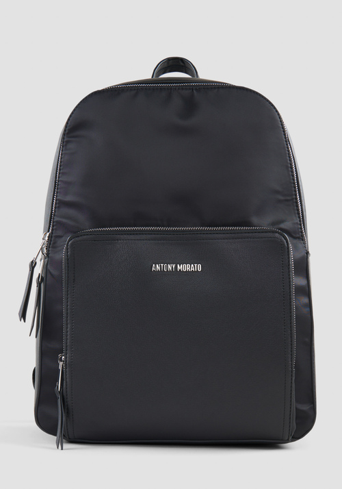 BACKPACK IN NYLON AND FAUX LEATHER - Bolsos | Antony Morato Online Shop