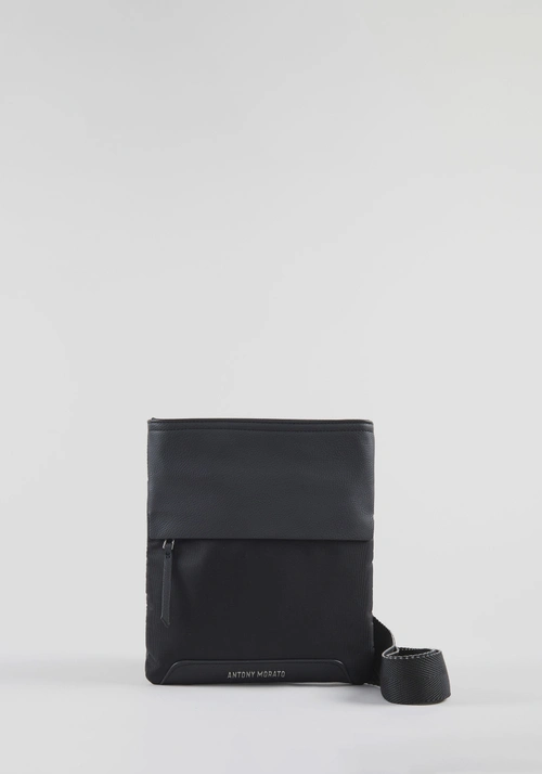 MESSENGER-TASCHE MIT APPLIKATION AUS KUNSTLEDER - Accessoires | Antony Morato Online Shop