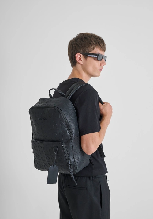 RUCKSACK AUS KUNSTLEDER MIT GROSSER TASCHE - Accessoires | Antony Morato Online Shop