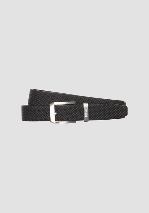 LEATHER BELT WITH BUCKLE HEIGHT 35MM - Accessories | Antony Morato Online Shop