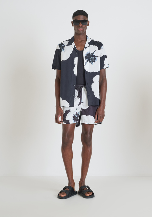 BADEANZUG IN REGULAR FIT AUS SCHNELL TROCKNENDEM BEDRUCKTEM NYLON - Beachwear | Antony Morato Online Shop