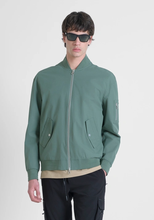 JACKE REGULAR FIT EINFARBIG AUS RIPSTOP-GEWEBE - Jacken und Mäntel | Antony Morato Online Shop