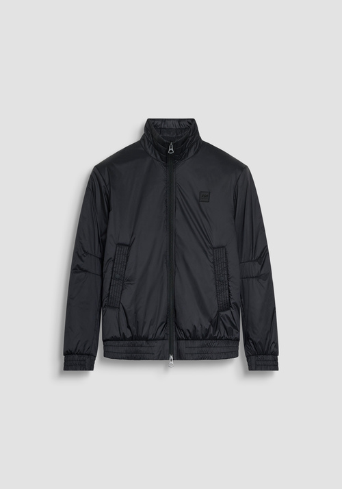 CHAQUETA BOMBER REGULAR FIT DE NYLON BRILLANTE CON RELLENO SINTÉTICO - Cazadoras y abrigos | Antony Morato Online Shop