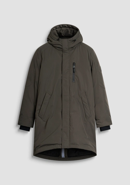 PLUMÍFERO REGULAR FIT EN TEJIDO TÉCNICO IMPERMEABLE Y RELLENO ECOLÓGICO DUPONT SORONA - Cazadoras y abrigos | Antony Morato Online Shop