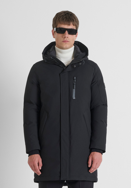 PLUMÍFERO REGULAR FIT EN TEJIDO TÉCNICO IMPERMEABLE Y RELLENO ECOLÓGICO DUPONT SORONA - Cazadoras y abrigos | Antony Morato Online Shop