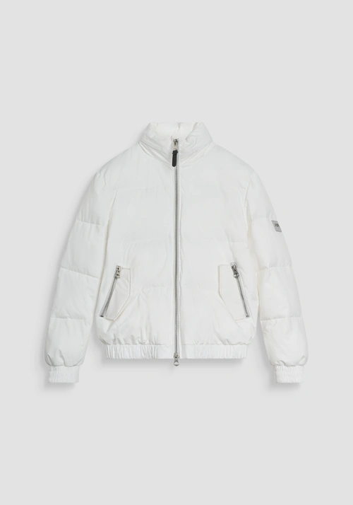 CHAQUETA BOMBER REGULAR FIT DE NYLON RIPSTOP CON RELLENO ECOLÓGICO DUPONT SORONA - Cazadoras y abrigos | Antony Morato Online Shop