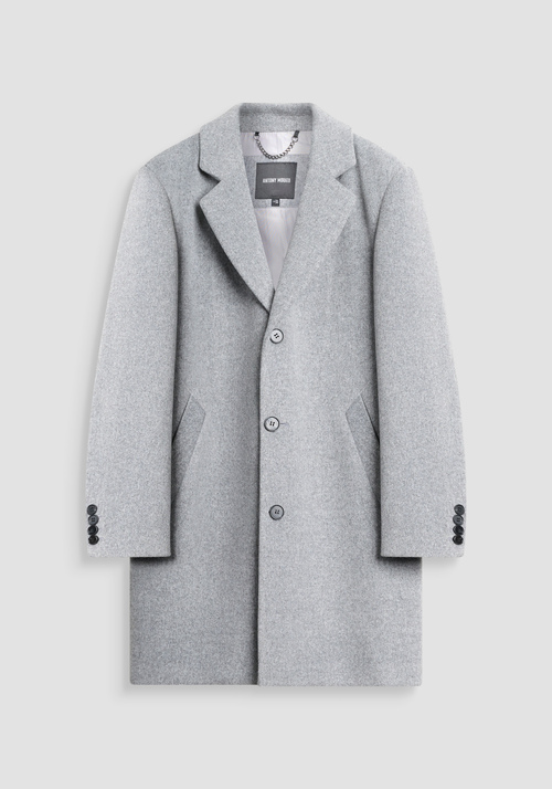 MATHIAS REGULAR FIT COAT IN WOOL BLEND WOOL BLEND - Clothing | Antony Morato Online Shop