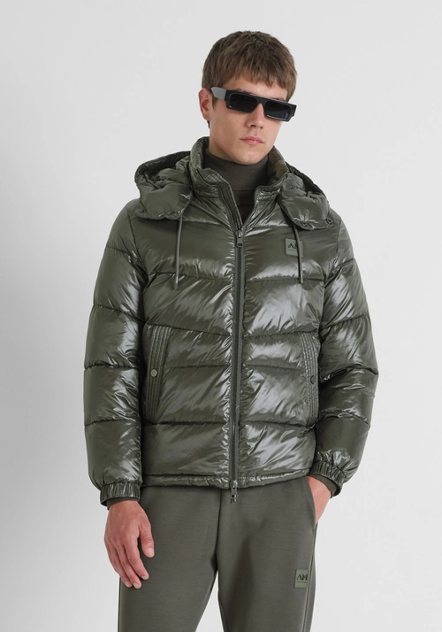 PIUMINO REGULAR FIT IN NYLON SHIOZE CON ECO-IMBOTTITURA DUPONT SORONA - Abbigliamento uomo | Antony Morato Online Shop