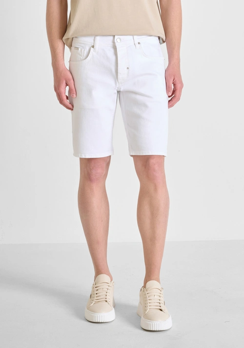 SHORTS SLIM FIT „ARGON“ AUS FARBIGEM DENIM - Shorts | Antony Morato Online Shop