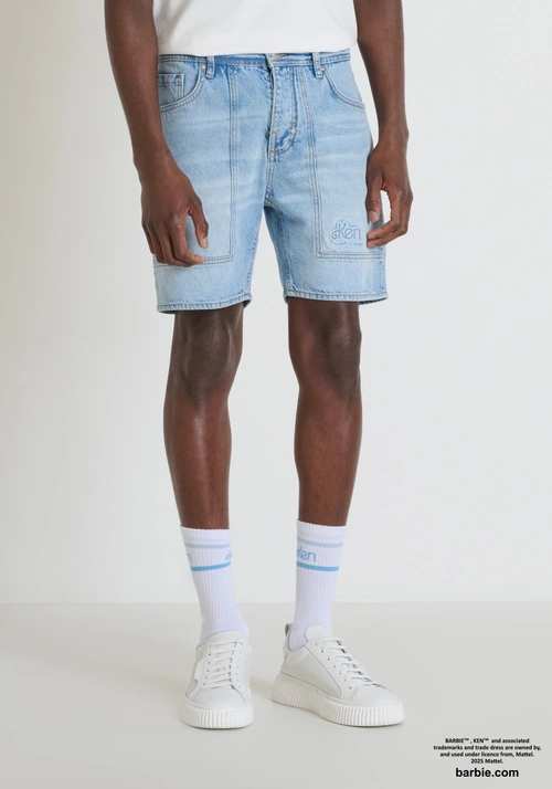 SHORT SLIM FIT "KEN" DENIM - Shorts | Antony Morato Online Shop