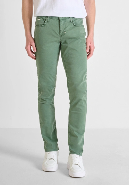 "OZZY" TAPERED FIT COLOURED DENIM JEANS - ozzy | Antony Morato Online Shop
