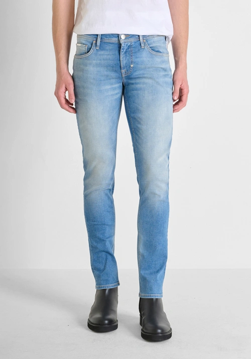 "OZZY" TAPERED FIT STRETCH DENIM JEANS - ozzy | Antony Morato Online Shop