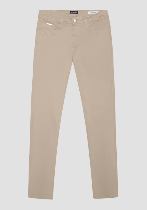 "OZZY" TAPERED FIT JEANS IN COLOR POWER STRETCH DENIM - Jeans | Antony Morato Online Shop
