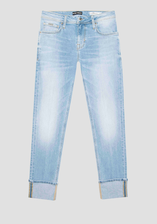 "PAUL" SUPER SKINNY FIT JEANS IN BLUE DENIM - Jeans | Antony Morato Online Shop