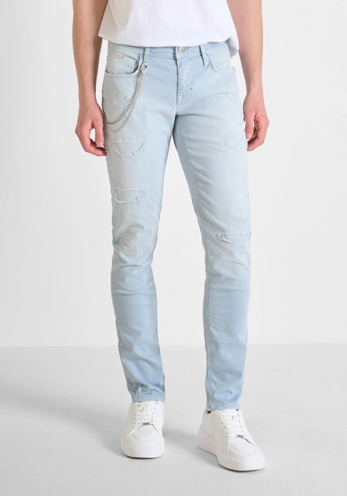 JEANS TAPERED FIT „IGGY“ AUS FARBIGEM DENIM - iggy | Antony Morato Online Shop