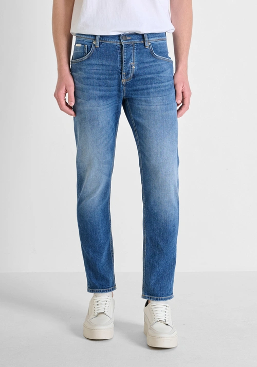"ARGON" SLIM FIT ANKLE LENGTH DENIM JEANS - Jeans | Antony Morato Online Shop