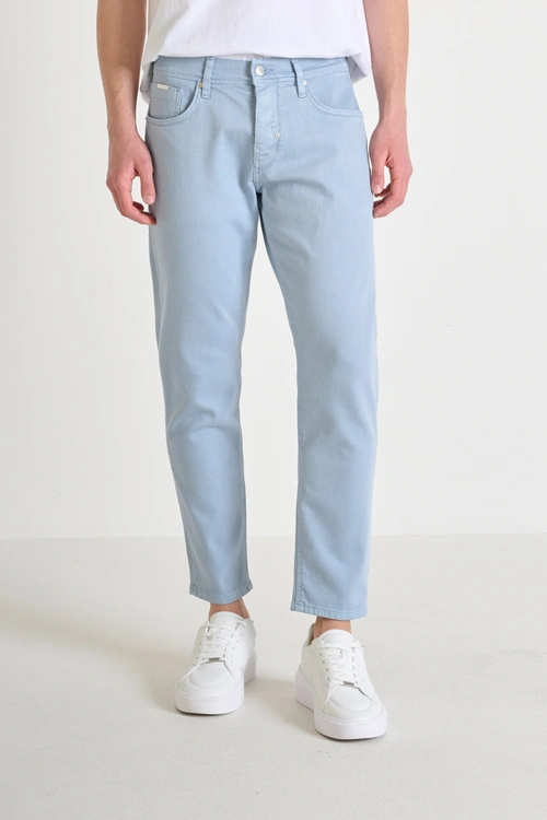 "ARGON" STRETCH DENIM SLIM FIT ANKLE LENGTH JEANS - Jeans | Antony Morato Online Shop