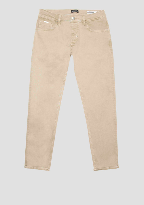 "ARGON" SLIM ANKLE LENGTH FIT JEANS IN COLOR BULL STRETCH DENIM - Jeans | Antony Morato Online Shop