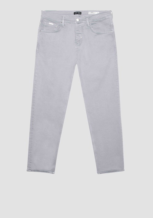"ARGON" SLIM ANKLE LENGTH FIT JEANS IN COLOR BULL STRETCH DENIM - Men's Jeans | Antony Morato Online Shop