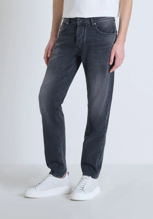 JEAN SLIM STRAIGHT FIT « CLEVE » EN DENIM ÉLASTIQUE - cleve | Antony Morato Online Shop