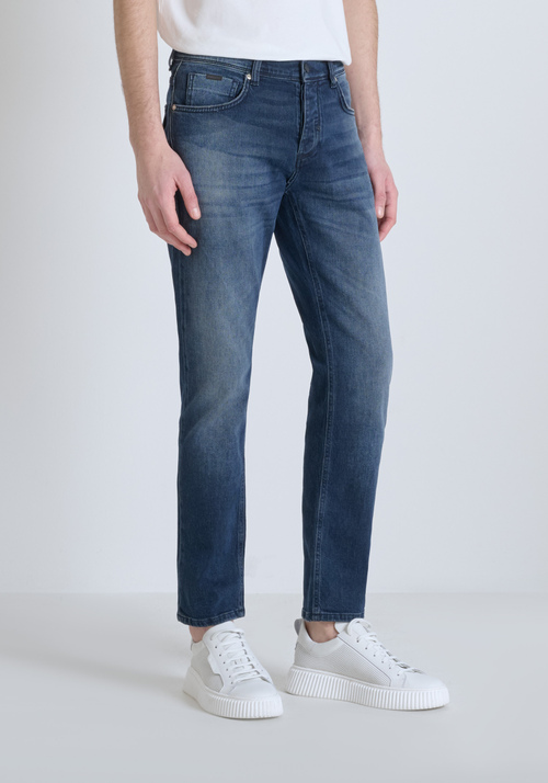 JEAN SLIM STRAIGHT FIT « CLEVE » EN DENIM FONCÉ - cleve | Antony Morato Online Shop