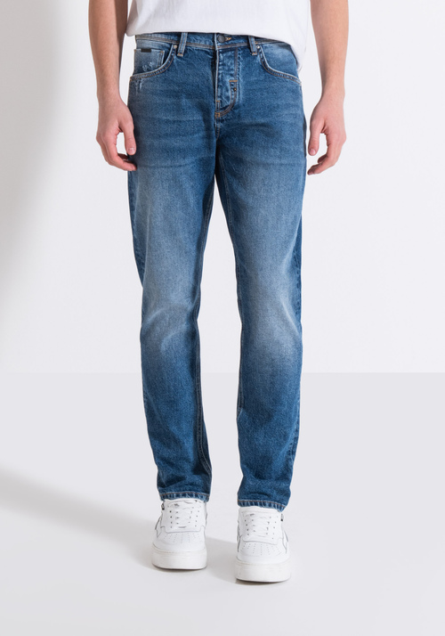 LAURENT SLIM FIT JEANS IN BLUE COMFORT DENIM - Jeans | Antony Morato Online Shop