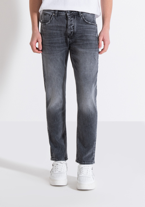 LAURENT SLIM FIT JEANS IN BLACK COMFORT DENIM - Jeans | Antony Morato Online Shop