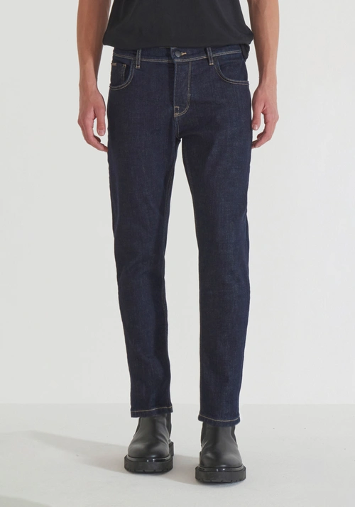 JEANS "KURT" COMFORT TAPERED FIT IN AUTHENTIC DENIM BLU - kurt | Antony Morato Online Shop