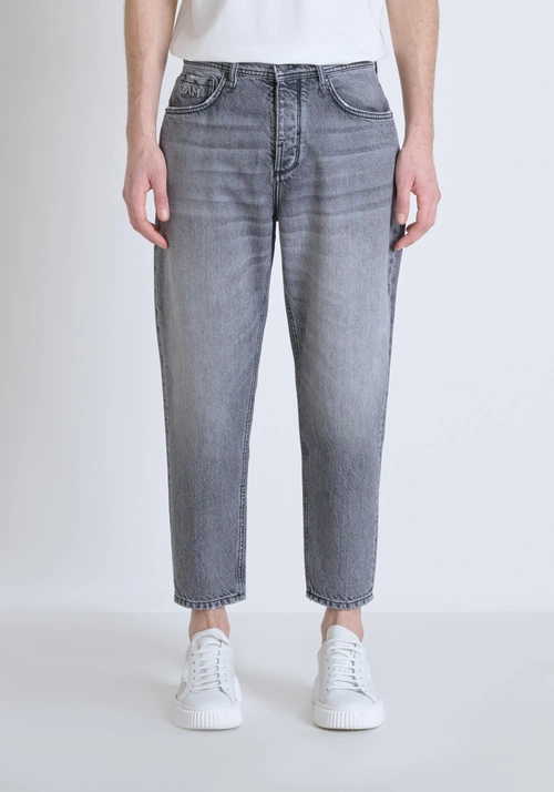 JEANS BAGGY ANKLE LENGHT FIT „DORIS“ AUS DENIM - Herren Anzug-Sets | Antony Morato Online Shop