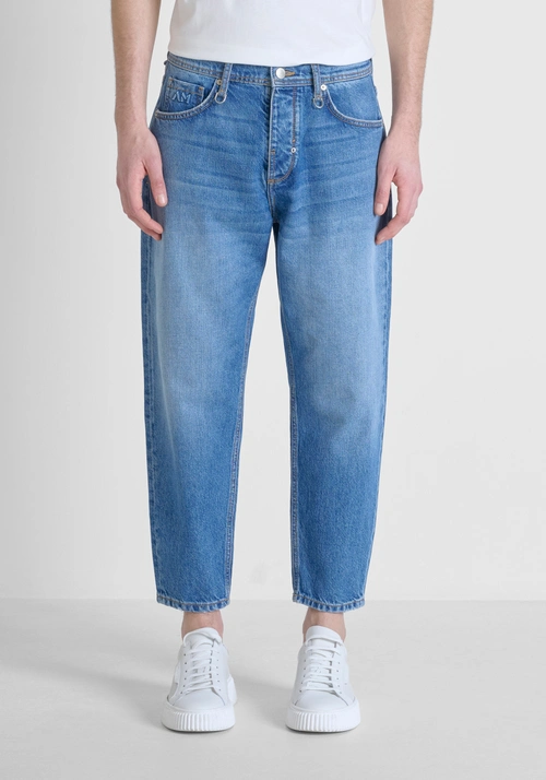 "DORIS" DENIM BAGGY ANKLE LENGTH FIT JEANS - Jeans | Antony Morato Online Shop