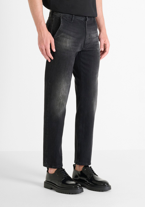 VAQUEROS REGULAR FIT «TREY» EN DENIM NEGRO - Vaqueros | Antony Morato Online Shop