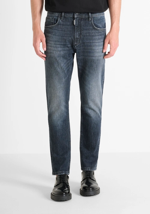 VAQUEROS SLIM CROPPED FIT «JIMI» EN DENIM GRIS - Vaqueros | Antony Morato Online Shop